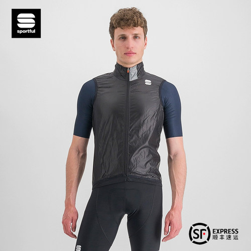Sportful骑行服马甲风衣背心男