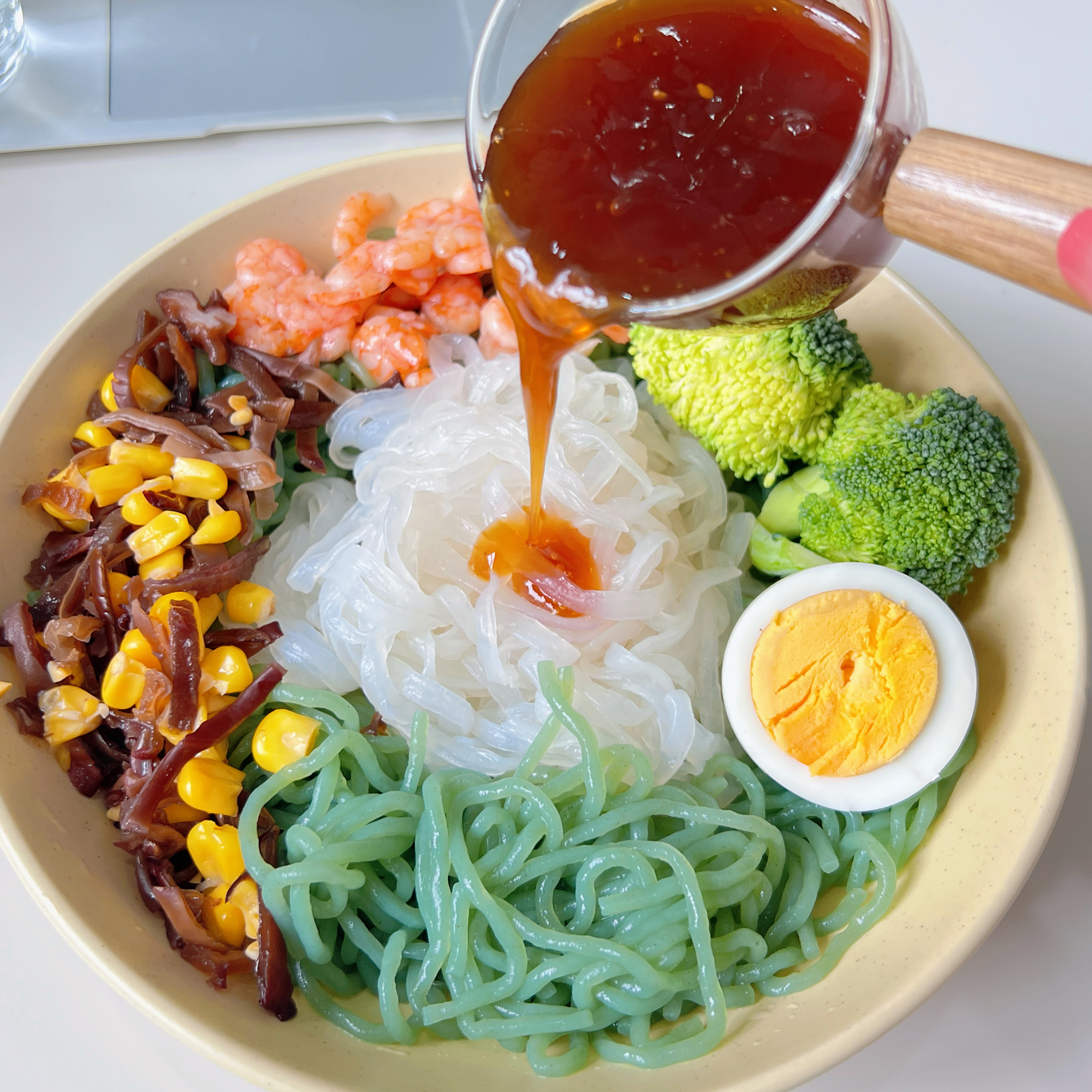 皇饿吗即食轻拌面食魔芋面夜宵