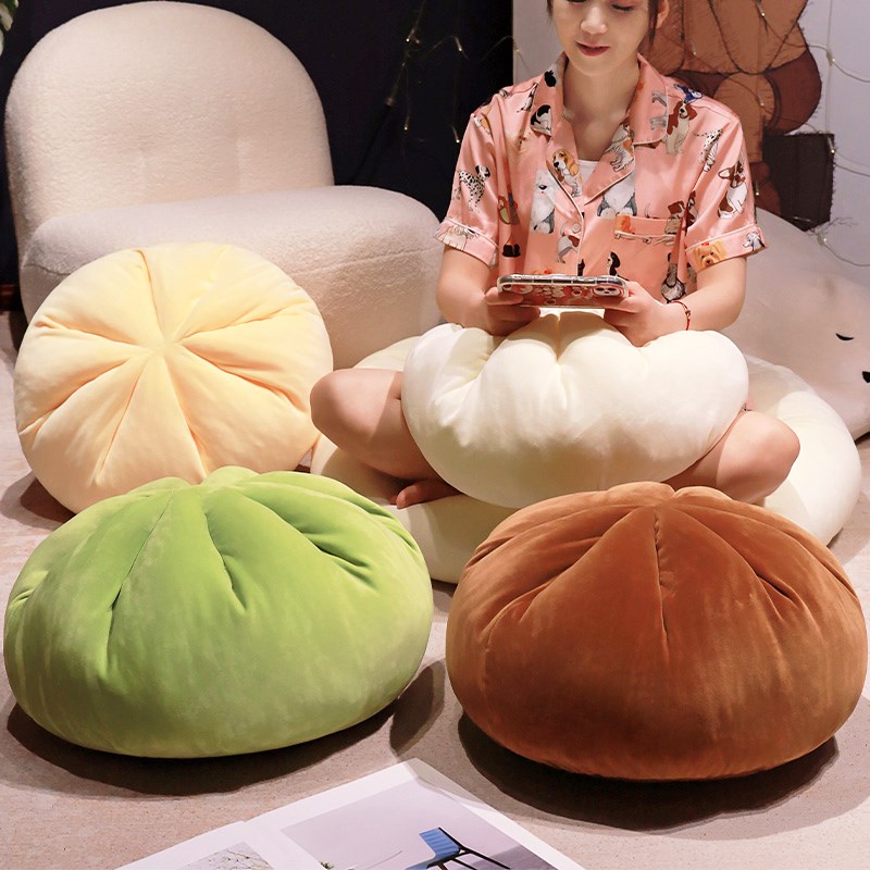 可爱小笼包子抱枕巨型大肉包床A头靠枕靠垫午睡觉枕头搞怪生日礼