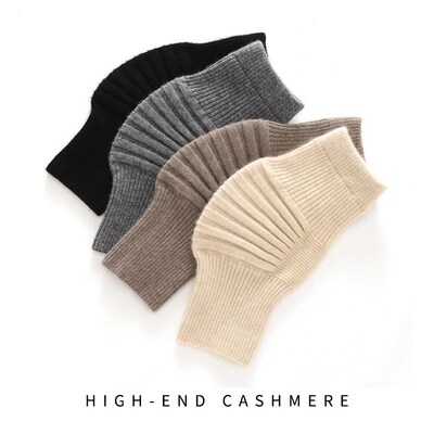 加长山羊绒护膝老寒腿保暖膝盖关节保护套男女款秋冬纯色内穿无痕