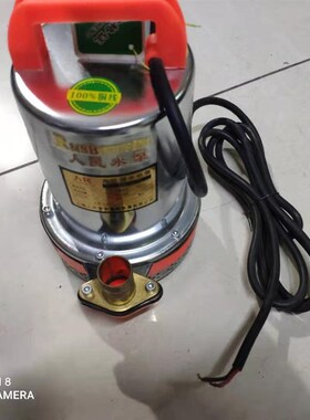 直流潜水泵12V24V48V60V伏家用电瓶车抽水泵小型电动车农用抽水机