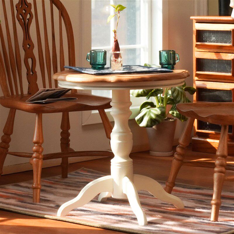 玩具】复古花边小圆桌边桌咖啡桌  6分娃屋迷你微缩模型摆件,模玩/动漫/周边/娃圈三坑/桌游,BJD场景道具娃屋,淘宝优惠券,粉丝福利购,淘宝优惠卷