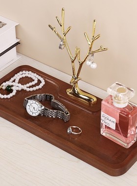 钥匙收纳架轻奢摆件客厅进门桌面玄关家居装饰品托盘X乔迁生日礼