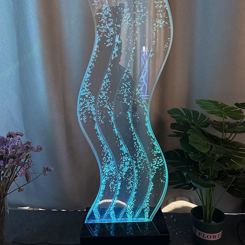 屏风隔断水幕墙2023新款客餐厅酒店玄关入户门鱼缸流水生财气泡墙,家居饰品,装饰摆件,淘宝优惠券,粉丝福利购,淘宝优惠卷