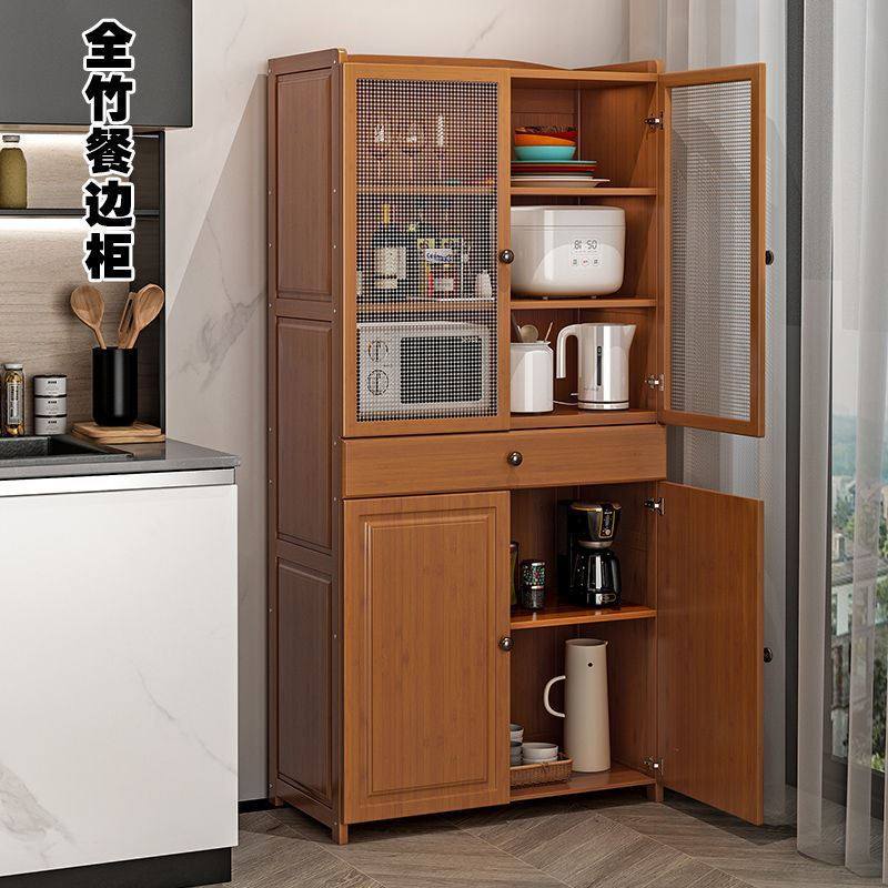 全竹厨房整体橱柜餐柜小碗盘柜架家用碗橱收纳柜简易实木老式菜整,商业/办公家具,办公茶水柜,淘宝优惠券,粉丝福利购,淘宝优惠卷
