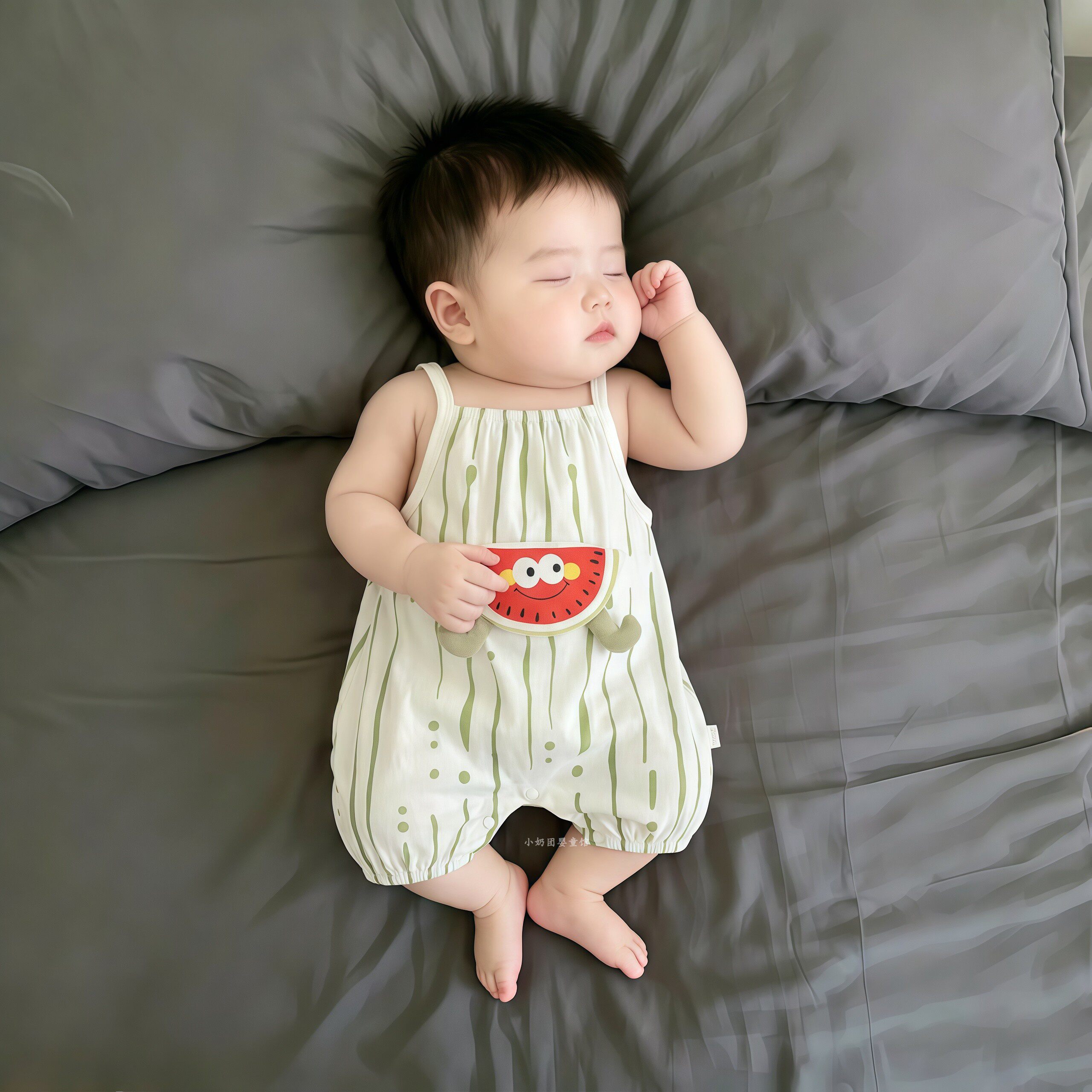 婴幼儿夏季薄款连体衣服新