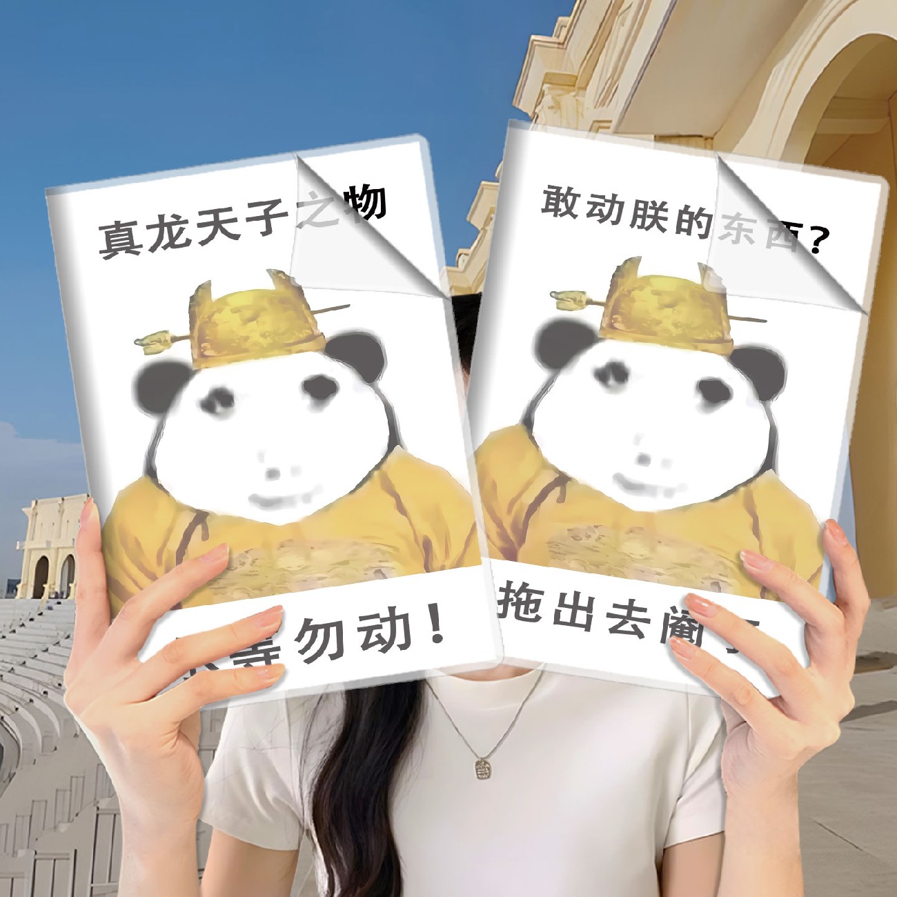 搞怪表情包胶套本男生抽象本子b5笔记本a5练习本横线本定制封面