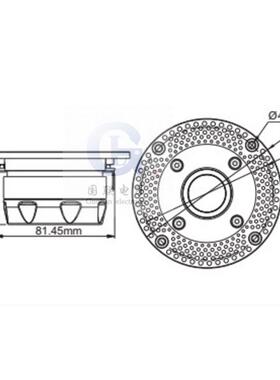 【国联扬声器专卖】正品Hivi/惠威X1II 4寸丝膜高音喇叭升级SS1II