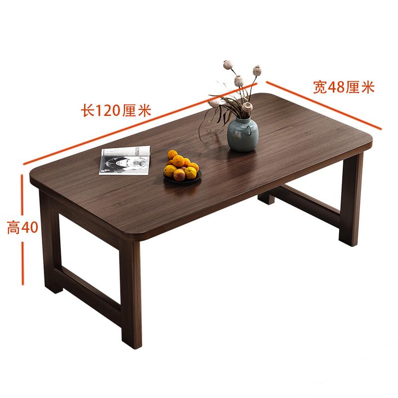 hf2x简易茶几客厅小户型家用非实木小桌子可折叠茶桌卧室学习电脑