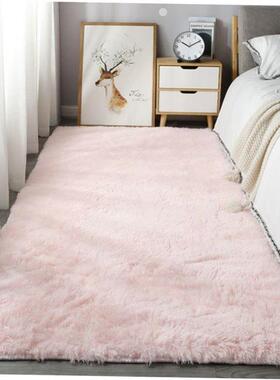 Carpet, bedroom bed blanket Nordic plush floor mat,cushion