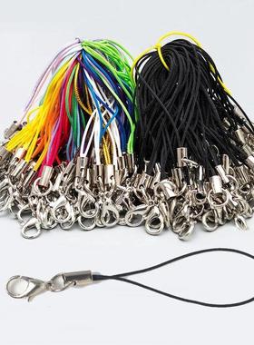 Mixed 20pcs/lot Thread Cord Lobster keyrings Key Holder Bag