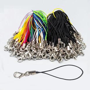 Mixed 20pcs/lot Thread Cord Lobster keyrings Key Holder Bag