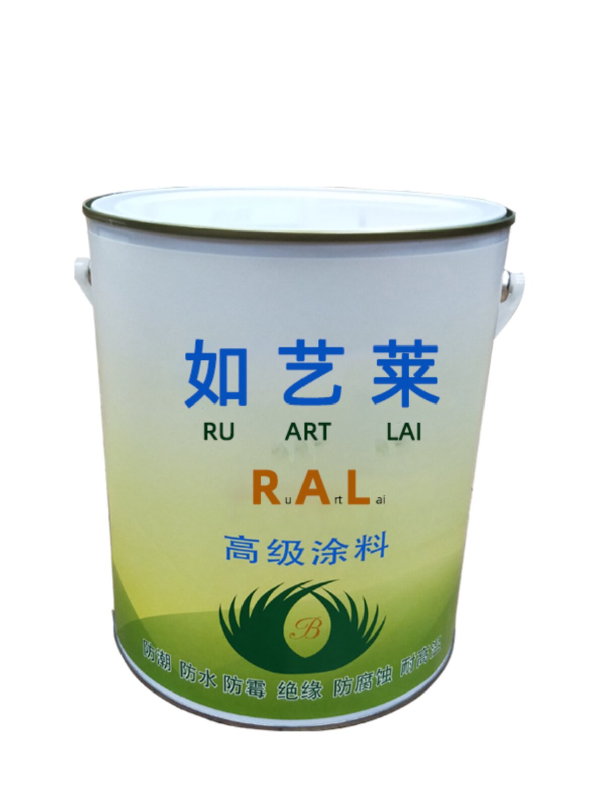 如艺莱金属氟碳漆镀锌管不锈钢户外刷漆钢铁栏杆防腐砂纹手喷油漆