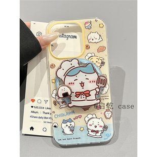 磁吸壳吉伊卡哇带旋转支架iPhone16/15手机壳适用苹果14/13p