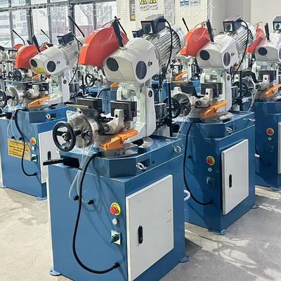 管气动半自动MC31B无毛刺切管 金属机圆5锯机割315管机不锈钢切割