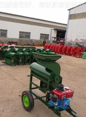 柴油玉米脱粒机650 850脱粒式机汽脱油电MFO玉动米脱粒机锤玉米粒