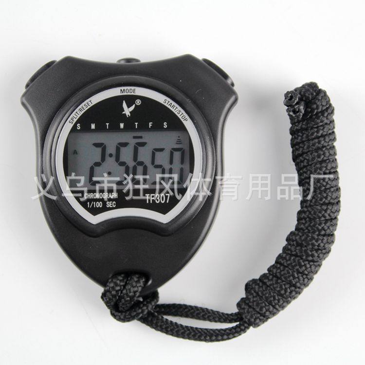 天福TF307秒表 单排5位秒表（大字）跑步田径计时器大屏数字电子