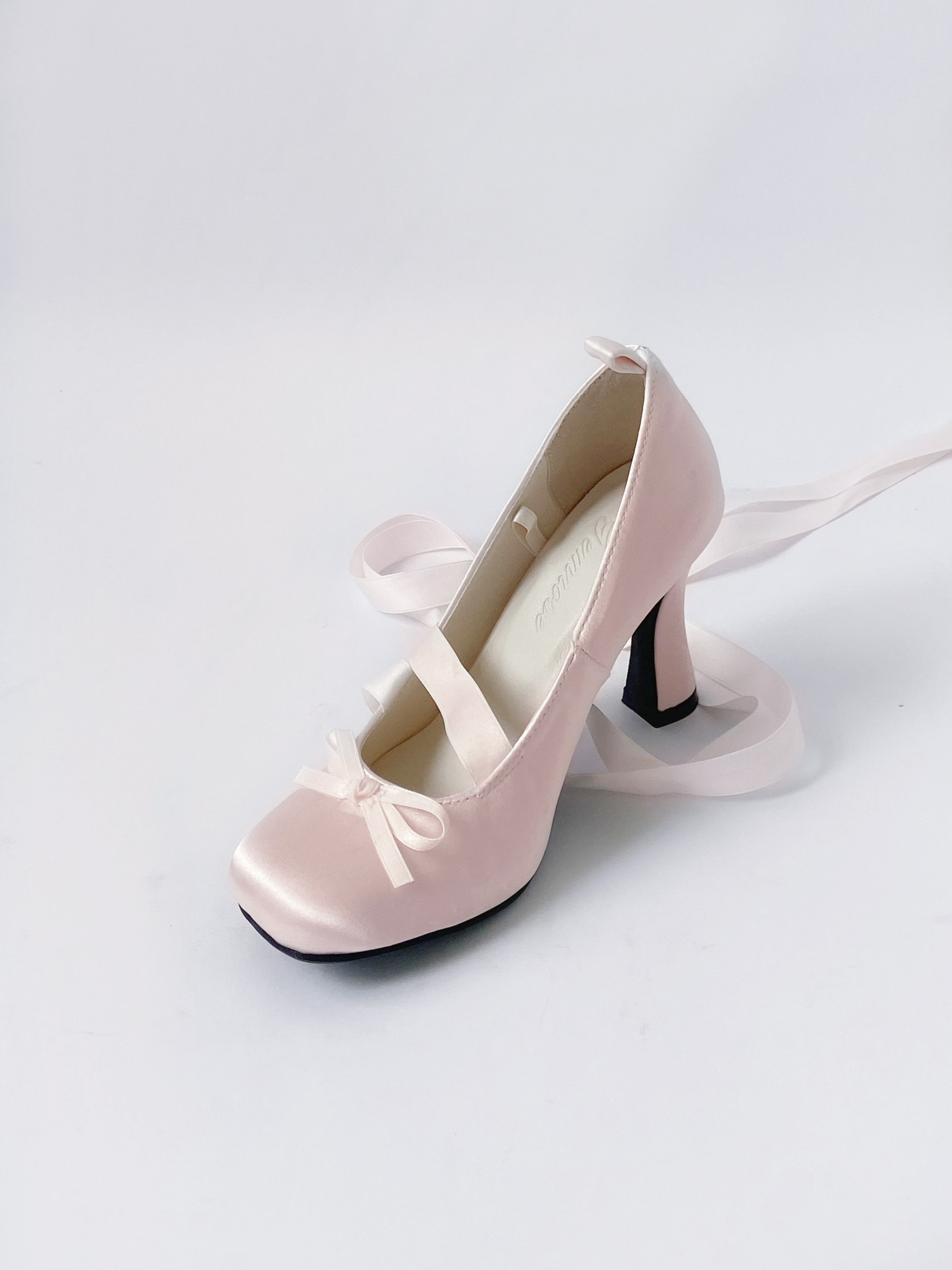 thumbnail for [Spot] GEMROSE small ballet | Doll shoes muacc original authorized ballet style heels