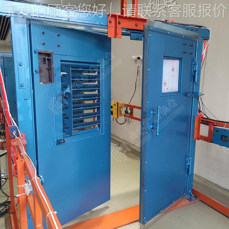 煤矿井下力平衡风压门 矿SWM型井密闭门 规尺格寸百叶式窗无压风