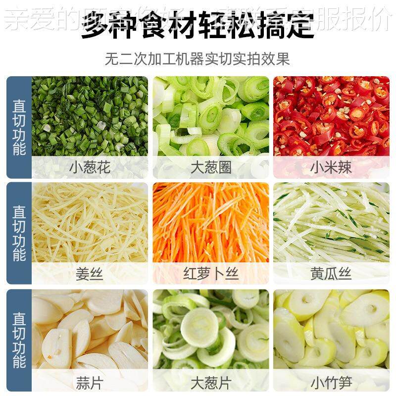 商多功能菜切机切葱花切辣圈红萝卜168丝蒜片厨房小用料专椒用切