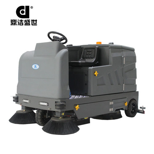 鼎洁盛世驾驶工业扫地机工厂车间道路仓库电动扫洗一体机DJ1450S