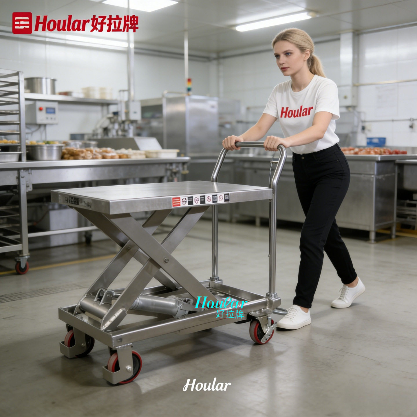 跨境全不锈钢手动平台车500kg液压升降304sus不锈钢手推车升高车,搬运/仓储/物流设备,其他起重搬运设备,淘宝优惠券,粉丝福利购,淘宝优惠卷