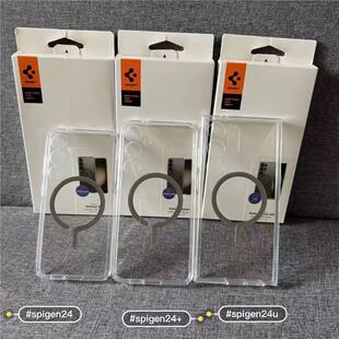 透明适用三星S25Ultra透明磁吸s24手机壳s25全包S25Plus防摔简约s24ultra保护壳s24plus