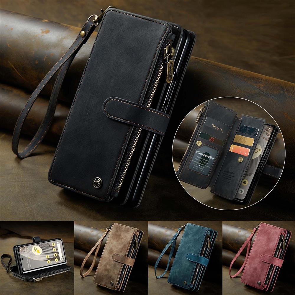 适用谷歌8A手机壳拉链钱包