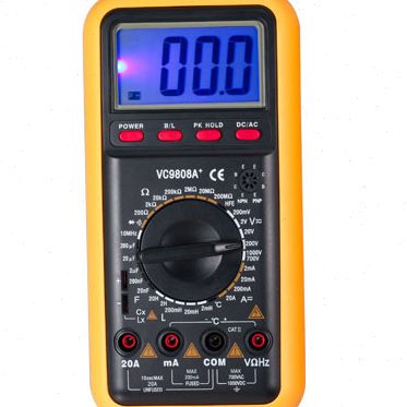 万用表表98频率电感VC滨江温度0+   A电容多用8