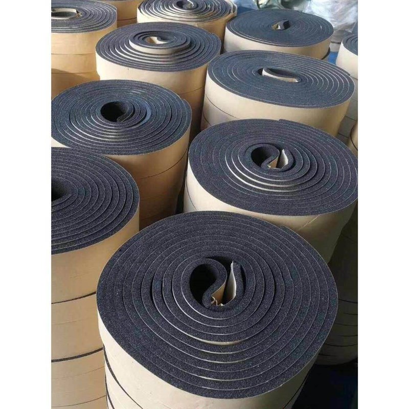 自粘橡塑海绵密h封胶条风管密封胶条角铁法兰单面胶阻燃密封胶条