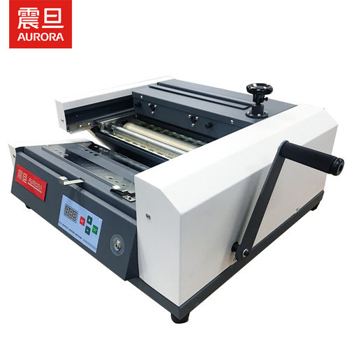 震旦AM380桌面式半自动无线胶装机 热熔装订机 文件标书装订机