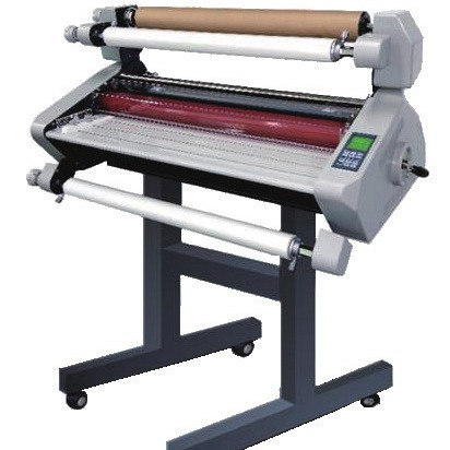 韩国GMP355DC防卷曲双面覆膜机。淋膜机