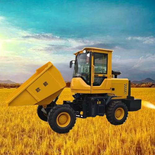 工程四轮翻斗车 混凝土前置运输型车 柴油车