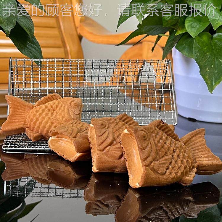 州商用广台湾吃设备小鲷鱼烧机激冰凌蛋筒机不锈645钢机身
