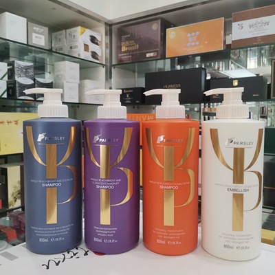 正品PARSLEY台湾欧芹洗发水护发素发膜抚平毛躁柔顺去屑润发控油