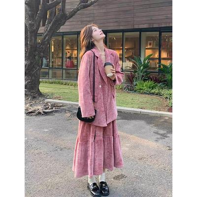 浅春系穿搭高级感西装外