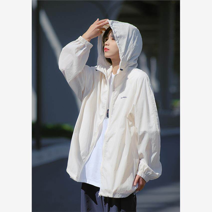 日系户外UPF50+轻薄透气防晒服男女款防紫外线皮肤风衣夏季外套