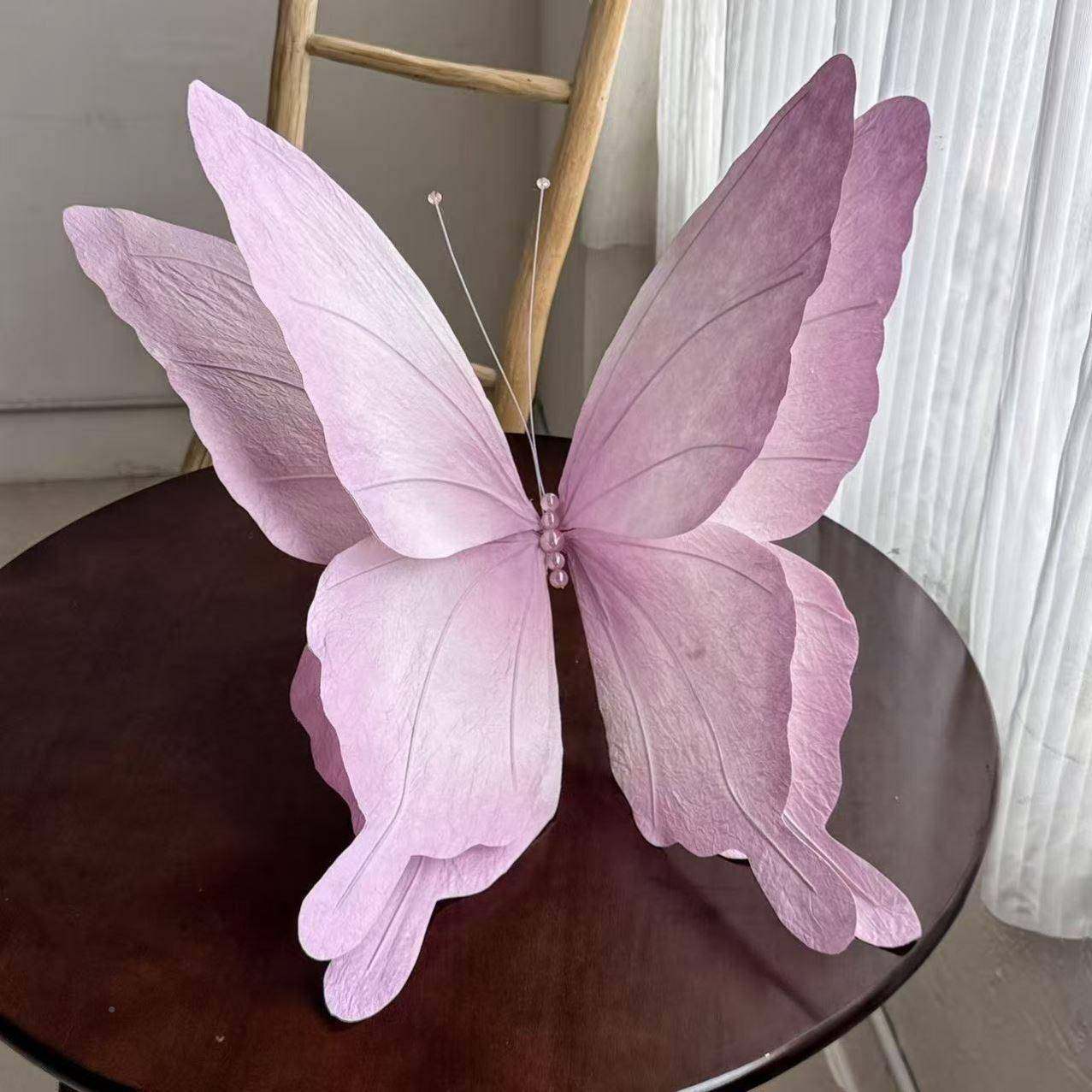 巨型饰蝴蝶紫色装立美D43761体网红陈铁艺件拍照道具摆婚礼纸艺花,节庆用品/礼品,婚庆绢花,淘宝优惠券,粉丝福利购,淘宝优惠卷