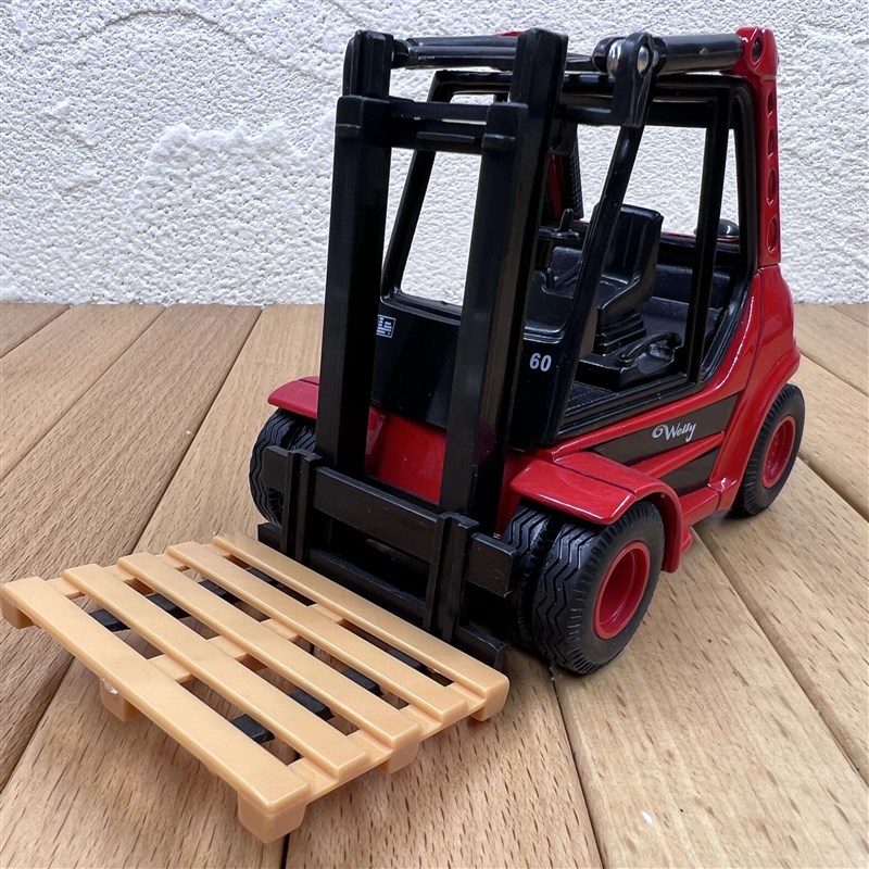 合金汽车模型摆件工程车卡车叉车搬运车装卸车场景摆设儿童玩具车