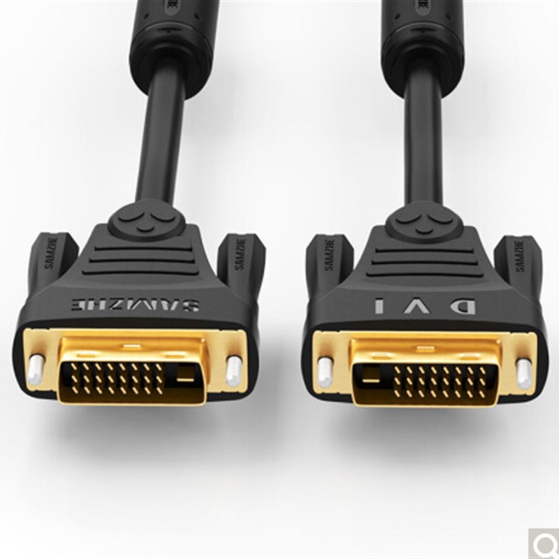 山泽 DV-8030 DVI线dvi24 1数字高清公对公dvi-d信号转换线 3米