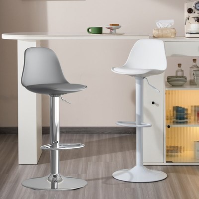 吧台椅家用高脚凳现代简约升降餐椅前台收银台吧椅靠背凳酒吧椅子