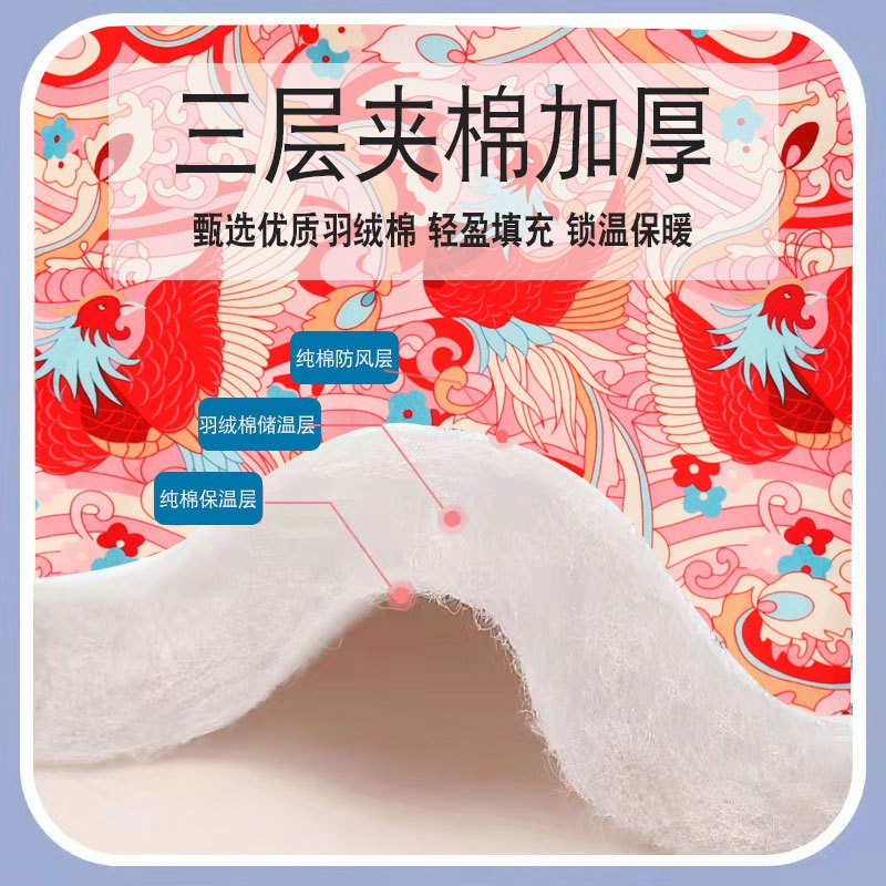 婴儿披风斗篷可伸手男宝宝秋冬外出加厚儿童防风女童披肩外套冬季