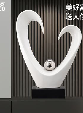 现代轻奢摆件高档客厅办公室桌玄关电视柜创意酒柜艺术家居装饰品