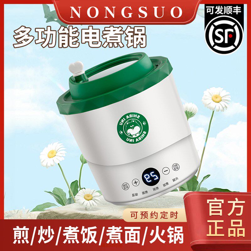 不粘锅多功能迷你泡面小电锅电煮锅宿舍学生锅家用蒸宿舍插电火锅