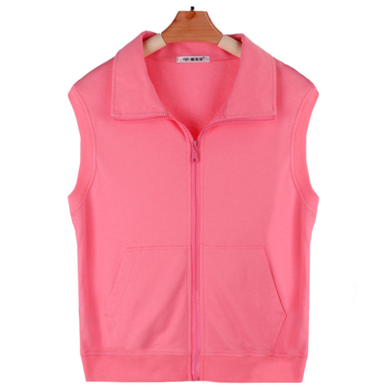 马甲女夏季宽松无袖纯棉背心坎肩外穿马夹大码全棉外套薄款春秋季