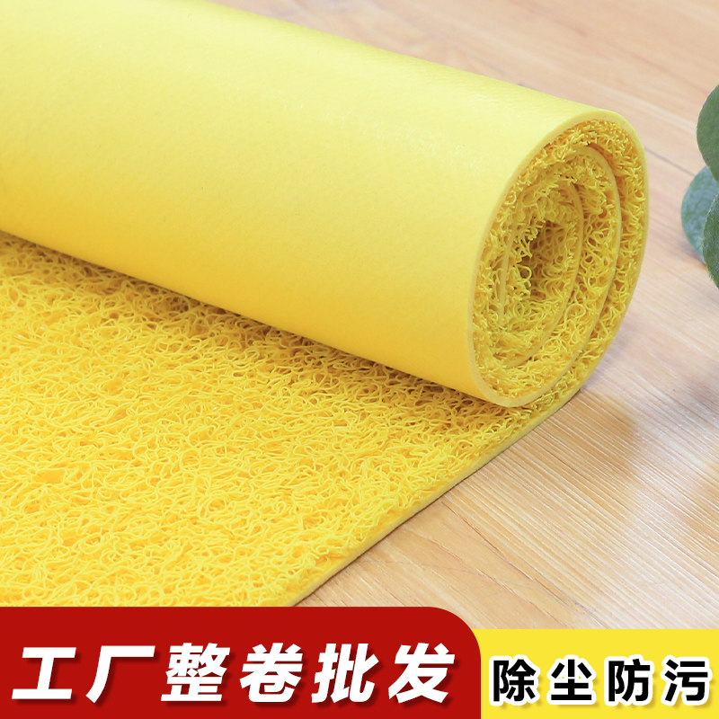 丝圈地毯PVC塑料地垫商用迎宾酒店进门垫卫生间吸尘防滑垫大面积