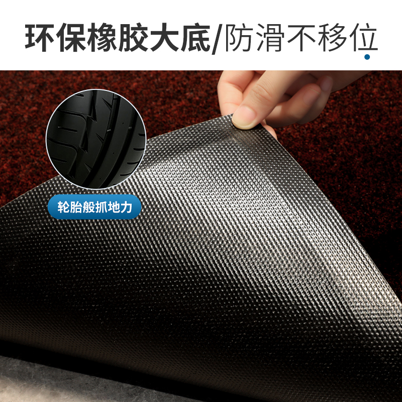 加厚入户门地垫别墅大门口舒适防滑脚垫门外吸水门垫家用高级地毯