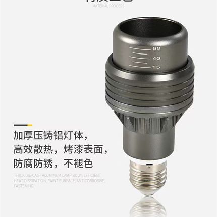 led变焦餐饮专用火锅店餐桌聚光射灯射灯2700k高显指e27螺口灯泡