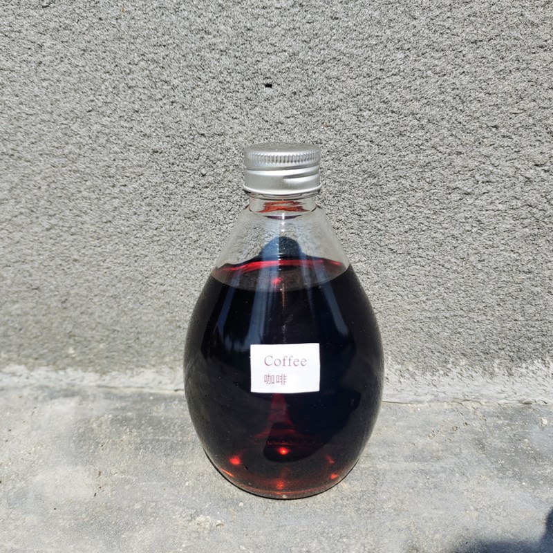 创意冷萃咖啡密封瓶果酒瓶随手小酒瓶小酒坛分装瓶玻璃瓶带盖空瓶