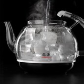 钻源德源玻璃壶全自动底部上水单壶搪瓷把手壶电热烧水壶原厂配件